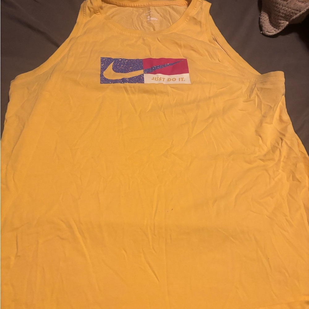 Nike Yellow Tank Top